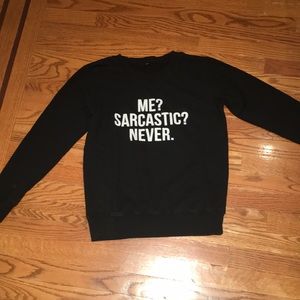 Me? Sarcastic? Never. Comedy Tee